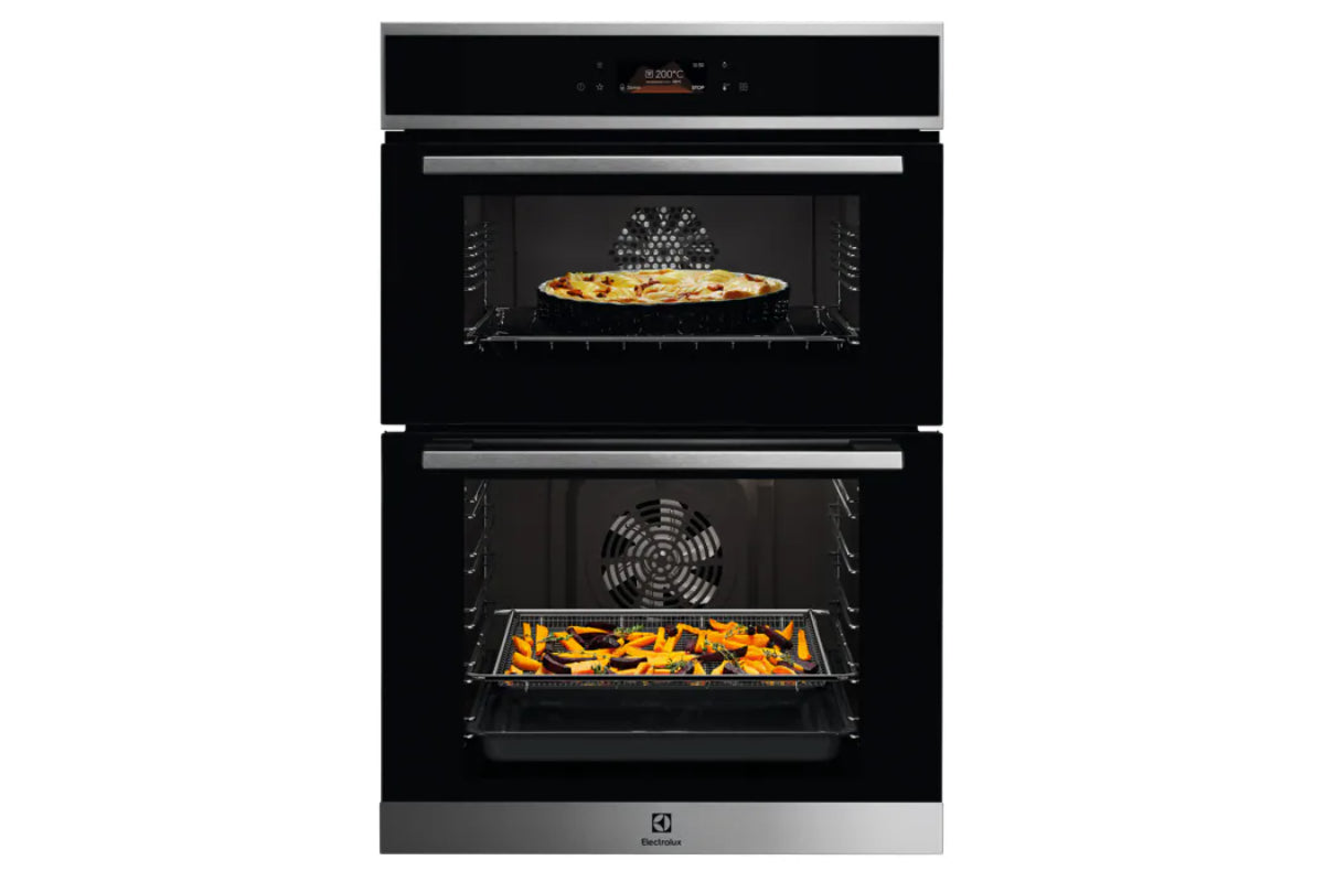 Electrolux 600 SurroundCook Built-in Electric Double Oven | Stainless Steel | KDFBC08X