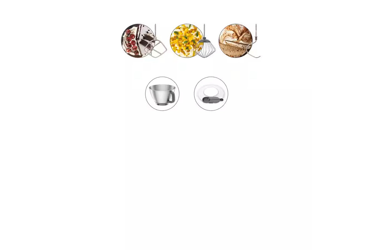 Kenwood Multi Tasker Stand Mixer | KHC30.000WH | White-4