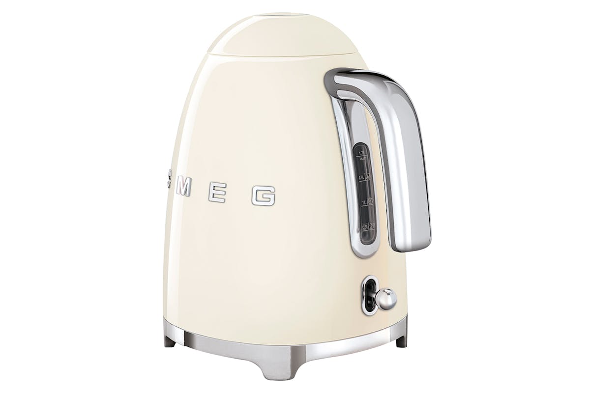 Smeg 1.7L 50's Style Kettle | KLF03CRUK | Cream-4