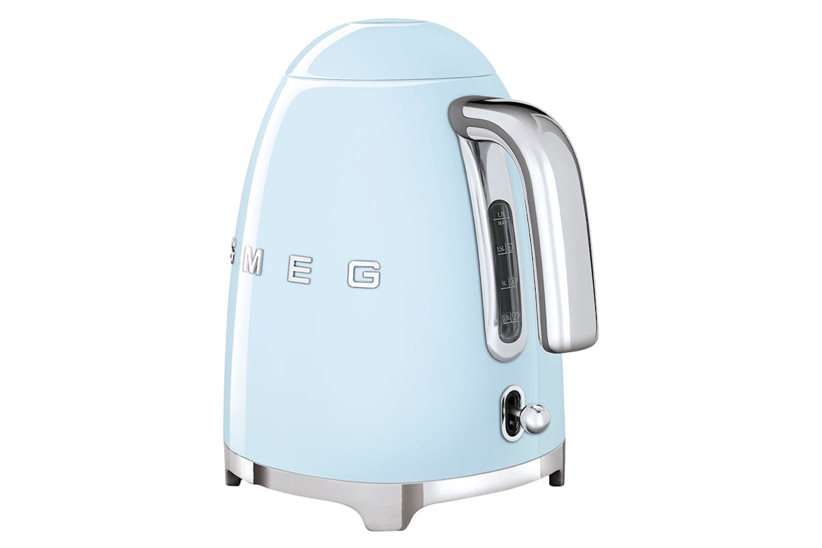 Smeg 1.7L 50's Style Kettle | KLF03PBUK | Pastel Blue-3