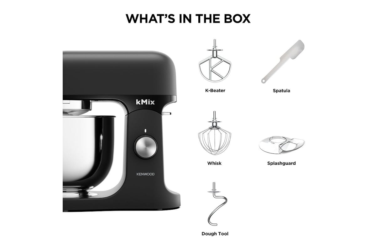 Kenwood kMix Stand Mixer | Sleek Black-7