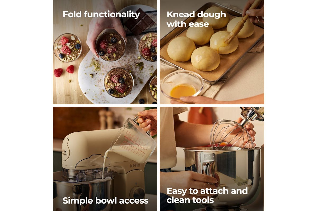 Kenwood kMix Stand Mixer | Calm Cream-4
