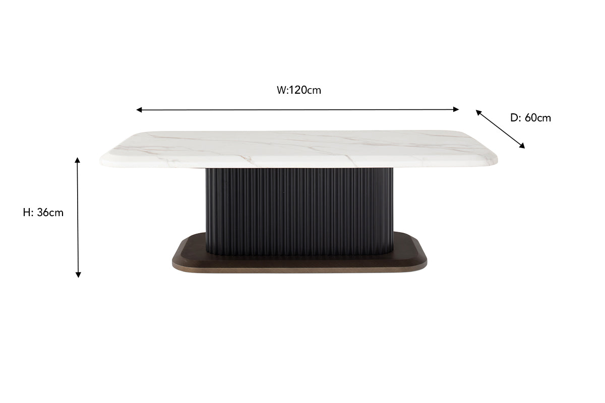 Kolbi Coffee Table | White-2