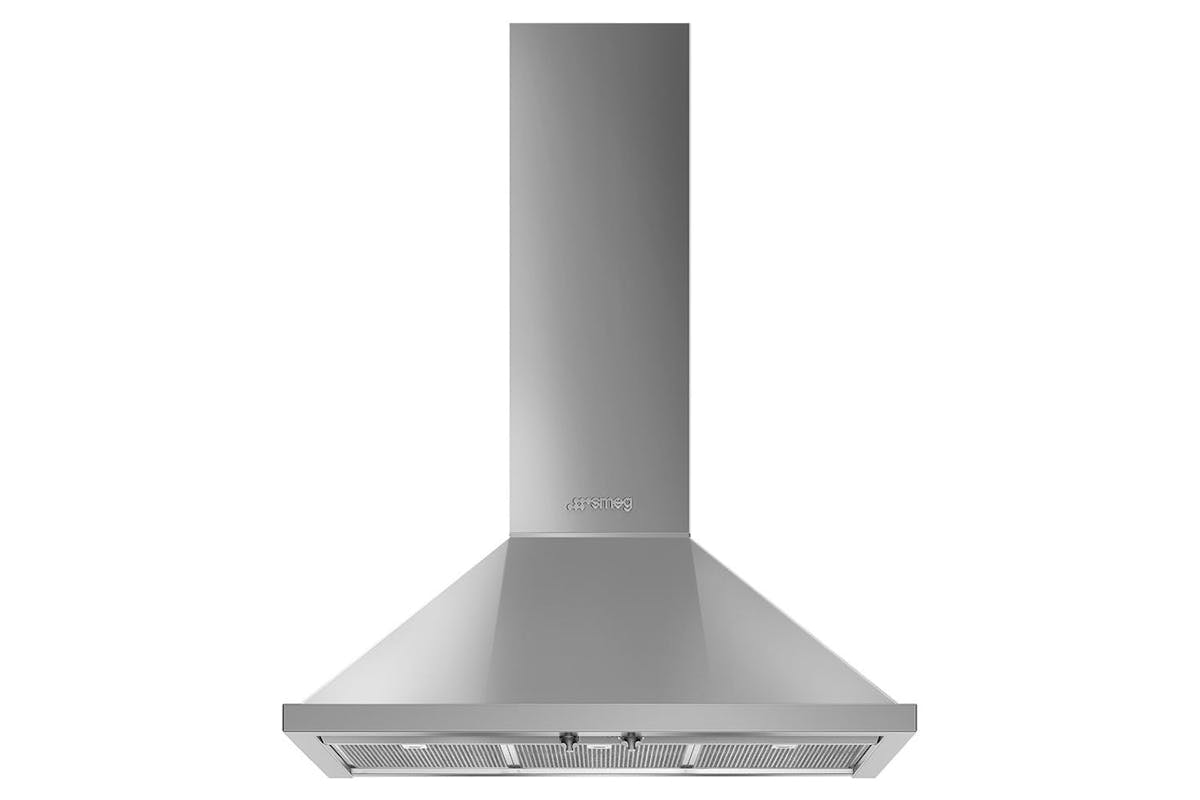 Smeg 90cm Chimney Hood | KPF9X | Steel-2