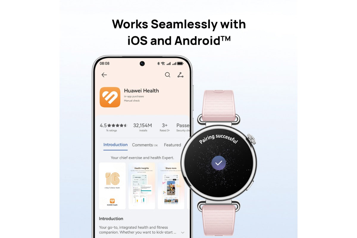 Huawei GT 7 Watch | 41mm | Pink-8