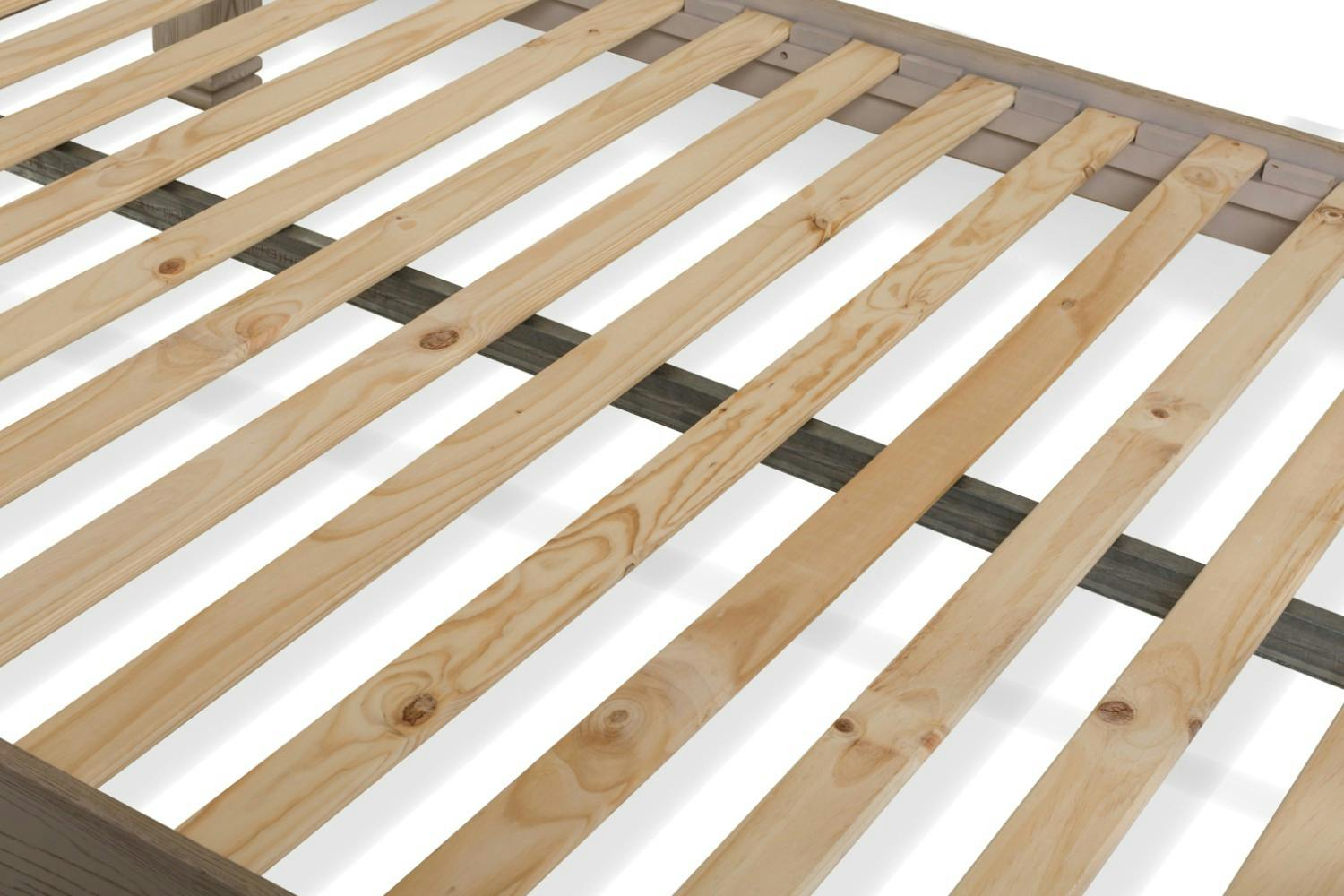 Lancaster Bed Frame | King | 5ft | Aged Grey/Oak-10