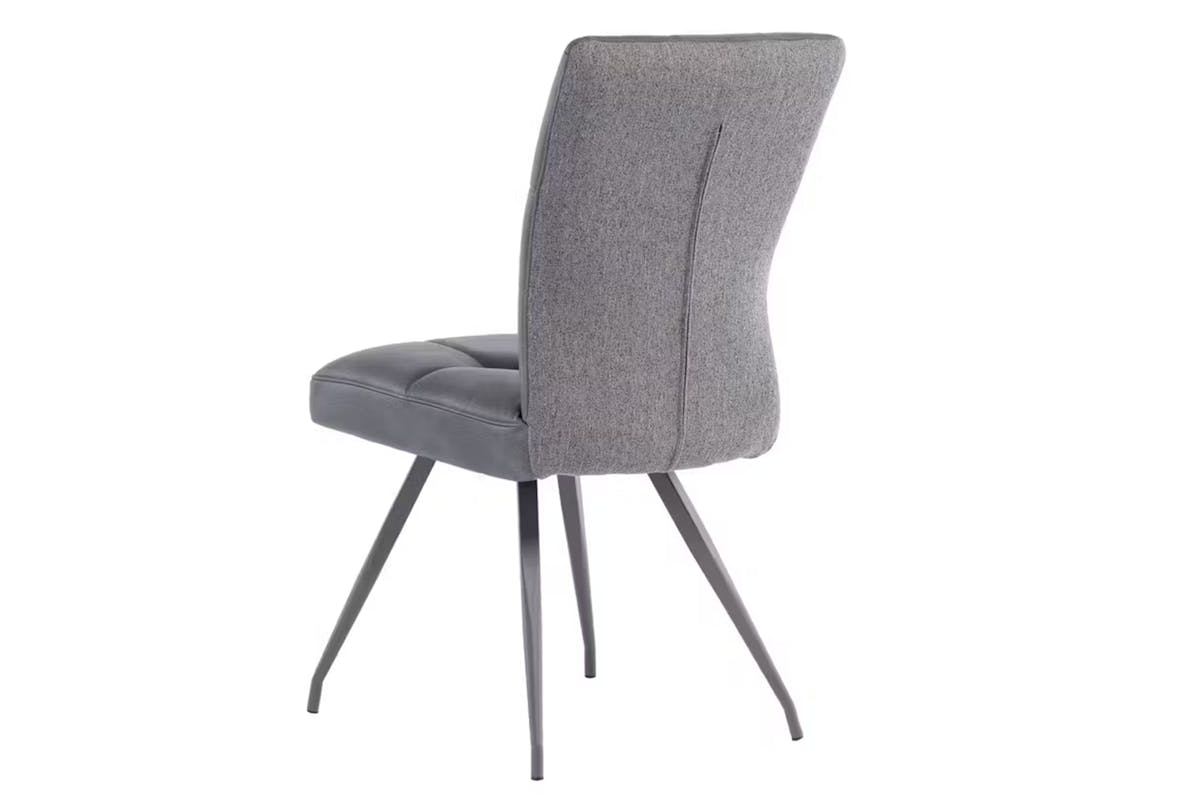 Kabana Dining Chairs | Leather | Grey | Set of 2-4