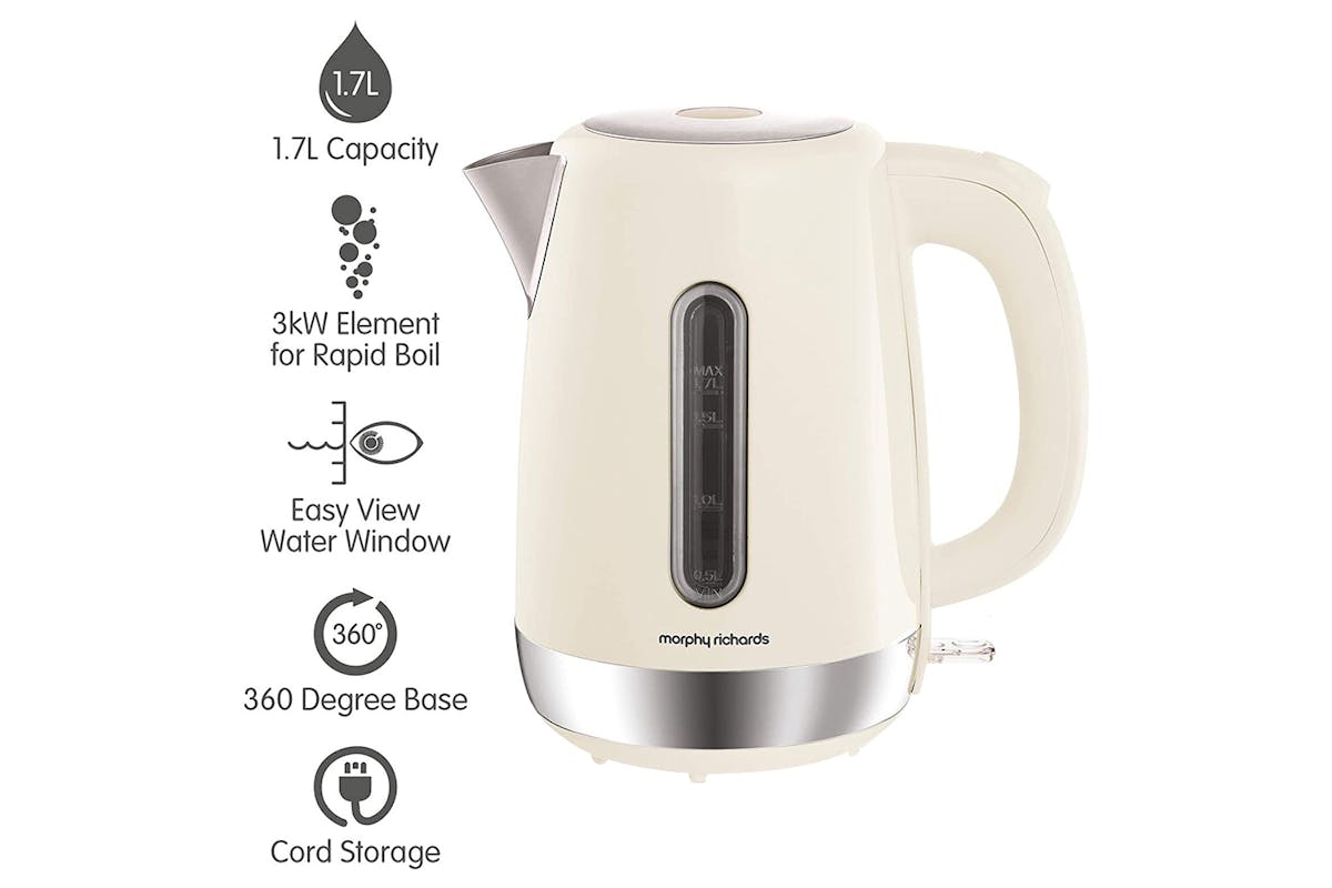 Morphy Richards Equip Jug Kettle | 102784 | Cream-2