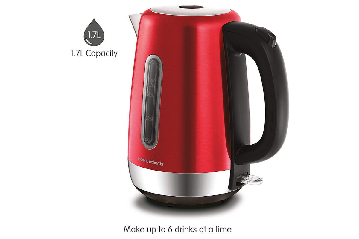 Morphy Richards 1.7L Equip Jug Kettle | 102785 | Red-6