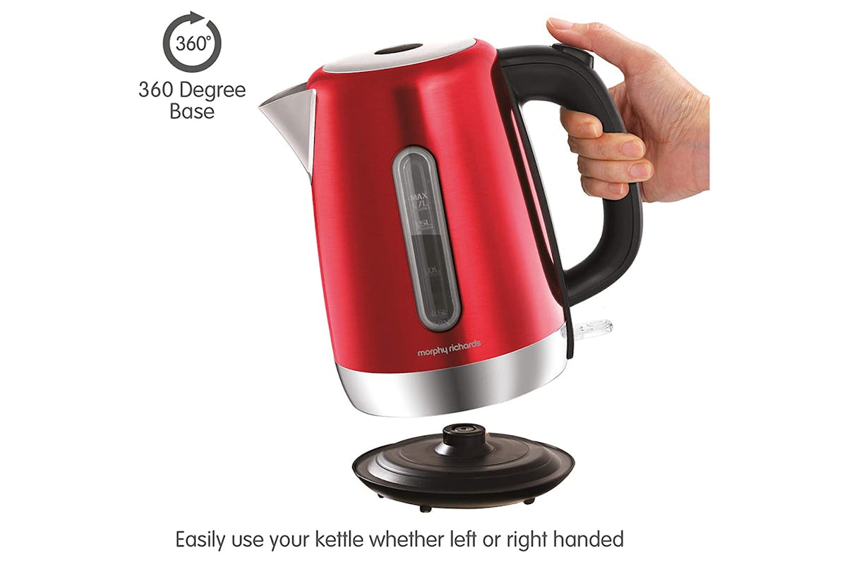 Morphy Richards 1.7L Equip Jug Kettle | 102785 | Red-7