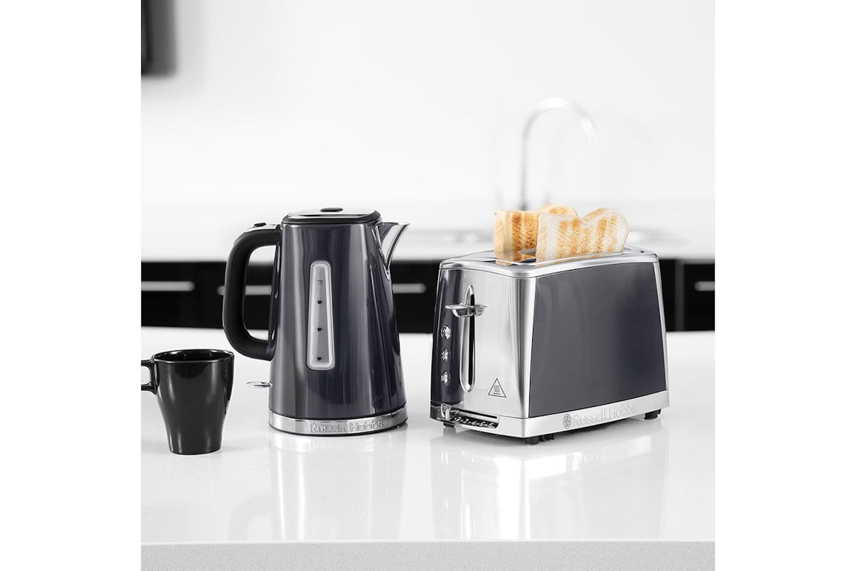 Russell Hobbs 1.7L Luna Quiet Boil Kettle | 23211 | Moonlight Grey-2