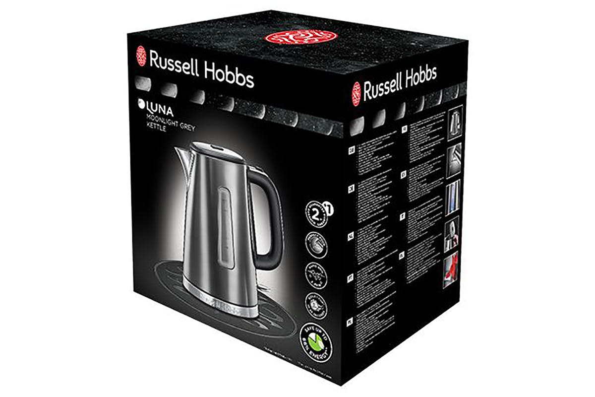 Russell Hobbs 1.7L Luna Quiet Boil Kettle | 23211 | Moonlight Grey-5