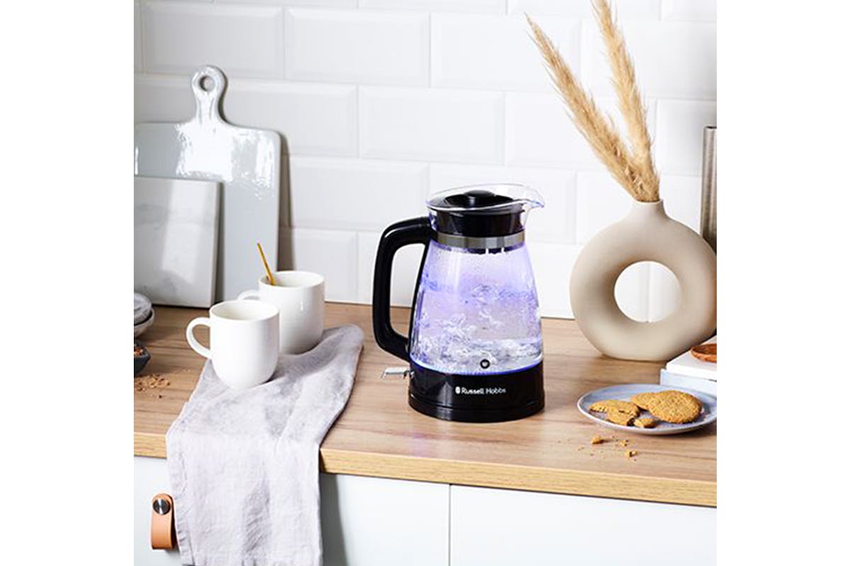 Russell Hobbs 1.7L Classic Glass Kettle | 26080 | Black-4