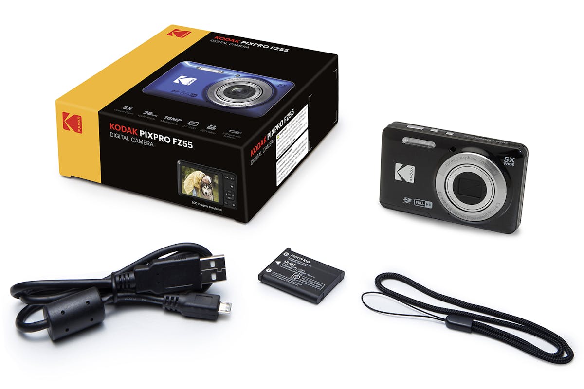 Kodak PixPro FZ55 Compact Digital Camera | Black-12