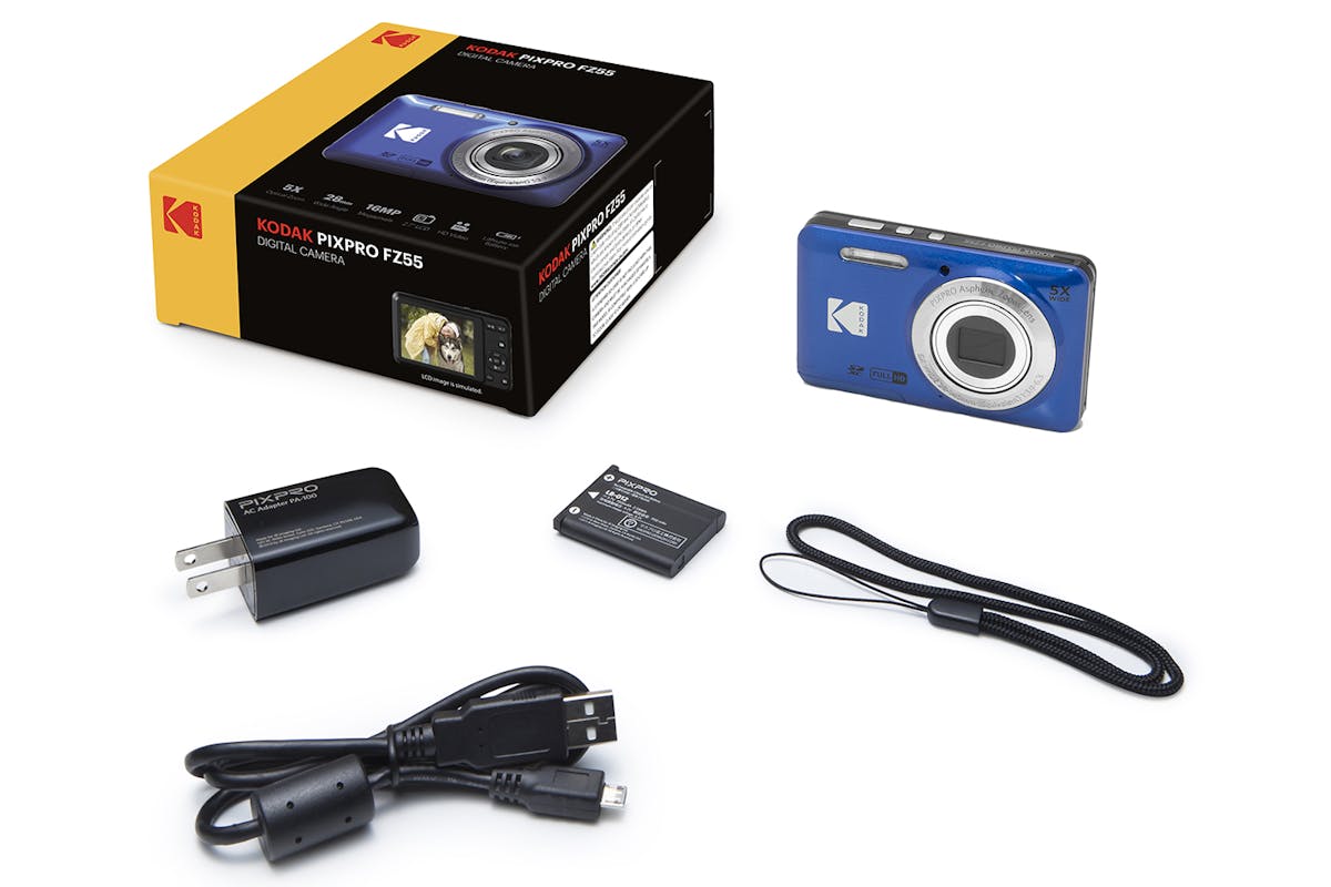 Kodak PixPro FZ55 Compact Digital Camera | Blue-13