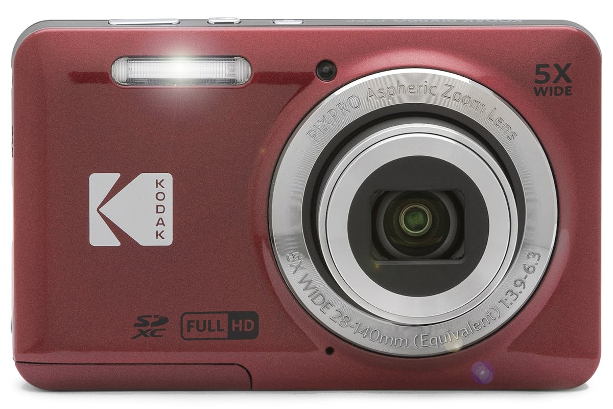 Kodak PixPro FZ55 Compact Digital Camera | Red-7