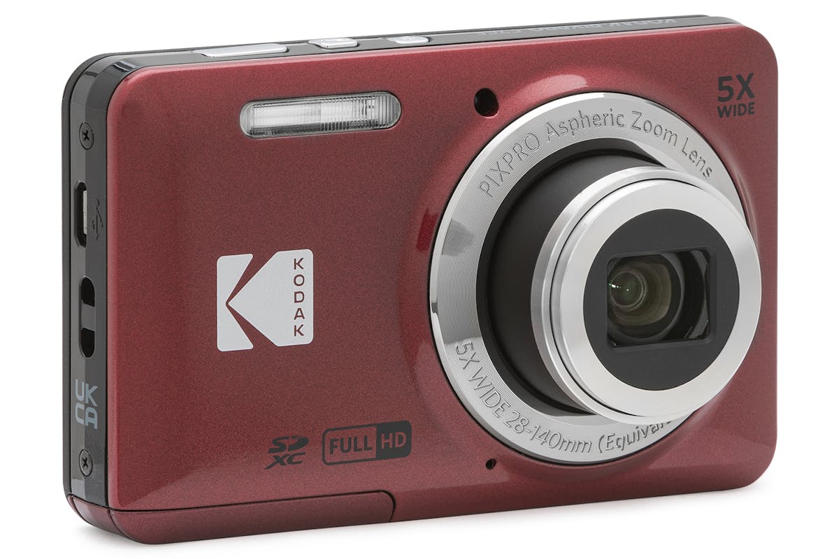 Kodak PixPro FZ55 Compact Digital Camera | Red-5