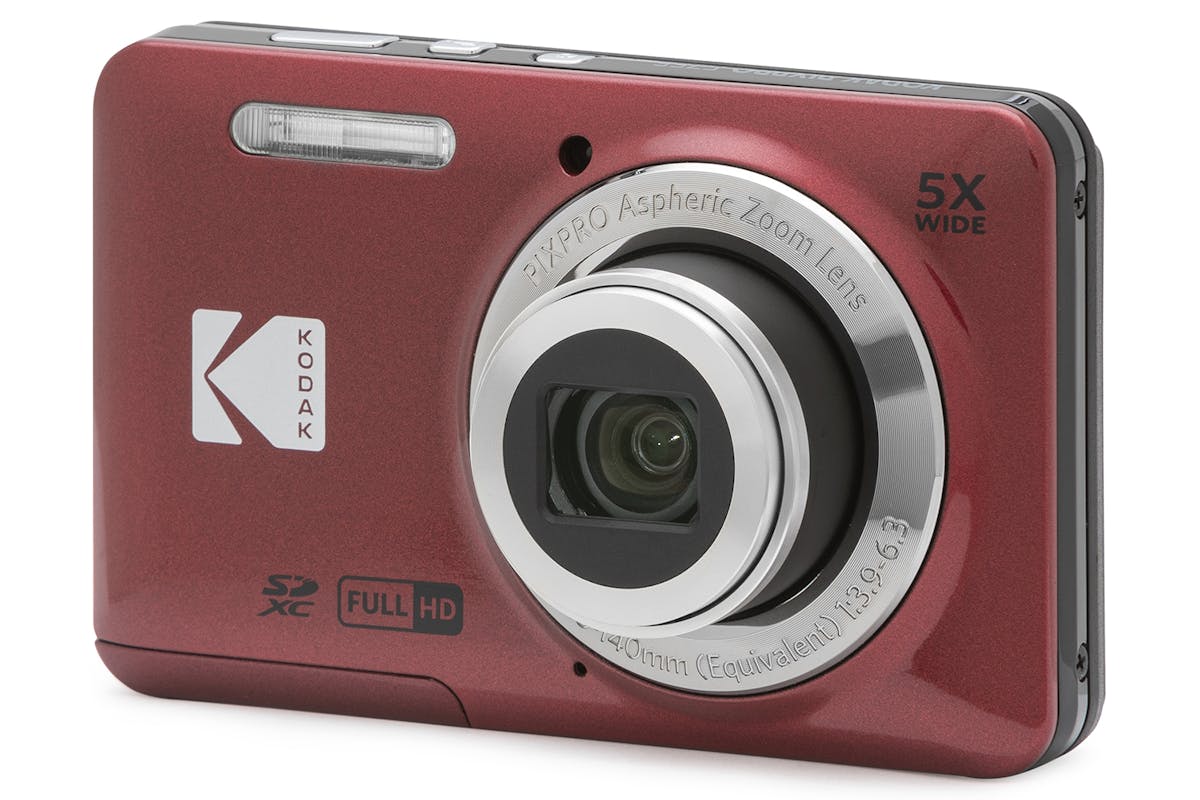 Kodak PixPro FZ55 Compact Digital Camera | Red-6