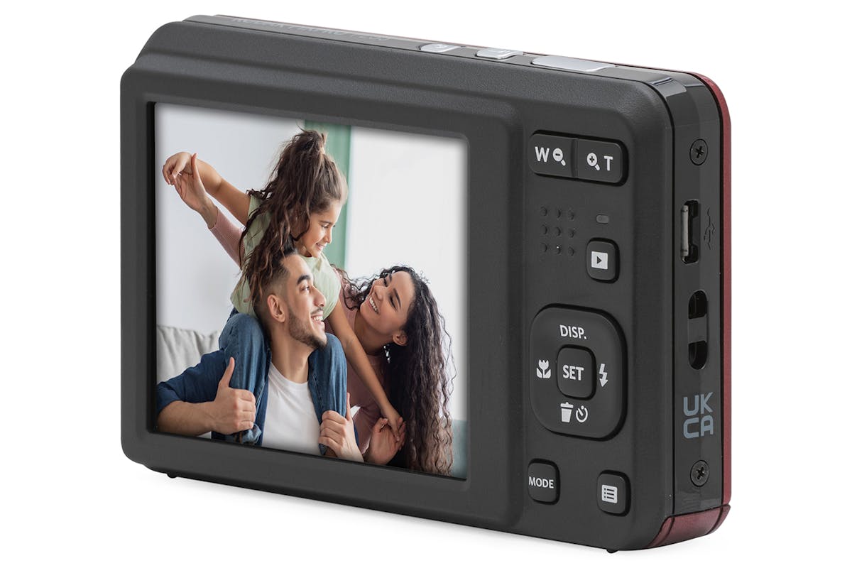 Kodak PixPro FZ55 Compact Digital Camera | Red-10
