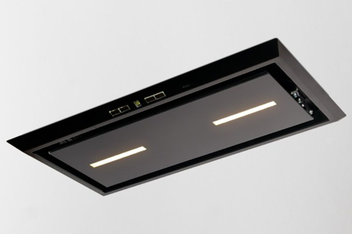 Luxair 54cm Canopy Cooker Hood | LA54CANBRBG | Black