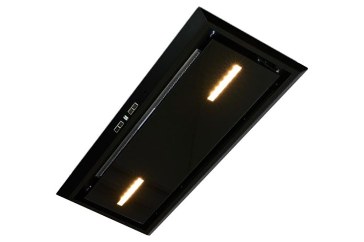 Luxair 86cm Canopy Cooker Hood | Black | LA86CANBRBG-3