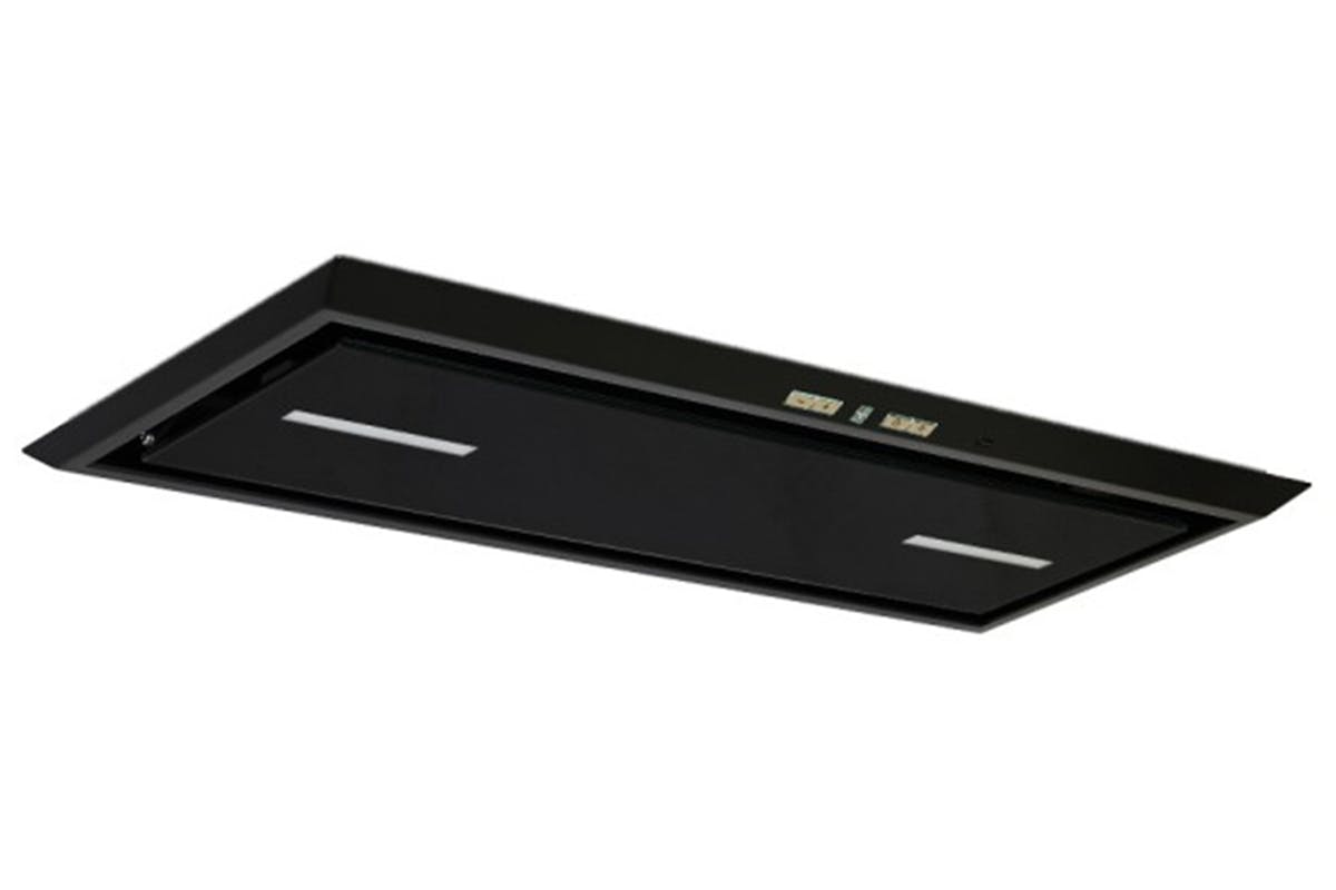 Luxair 86cm Canopy Cooker Hood | Black | LA86CANBRBG-4