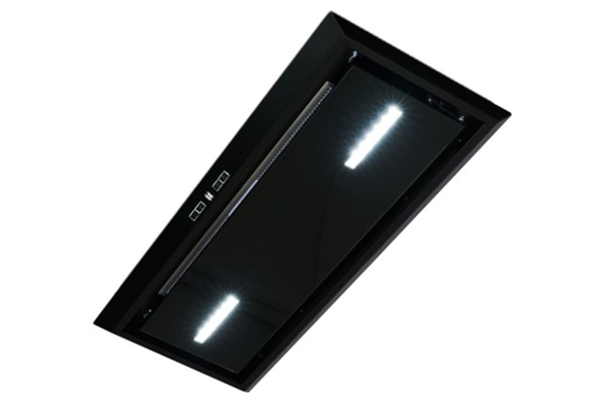 Luxair 86cm Canopy Cooker Hood | Black | LA86CANBRBG-5