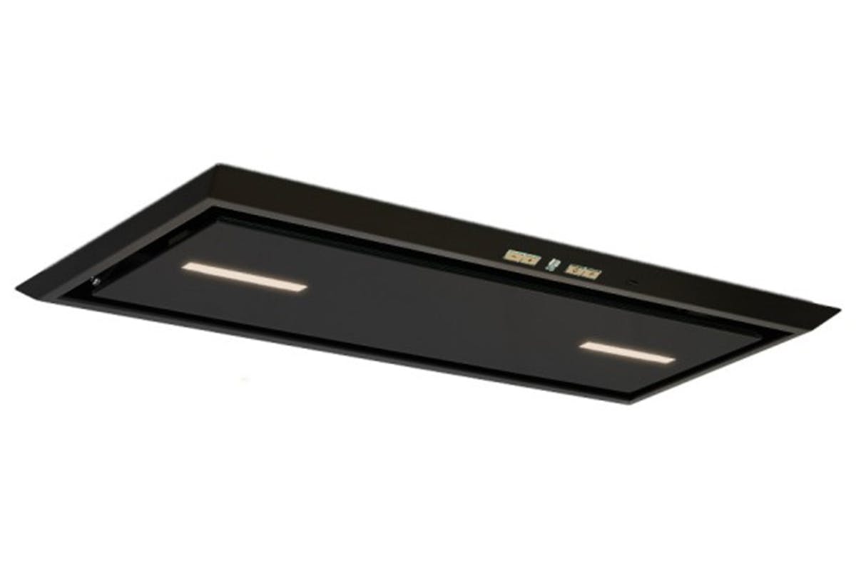 Luxair 86cm Canopy Cooker Hood | Black | LA86CANBRBG-6