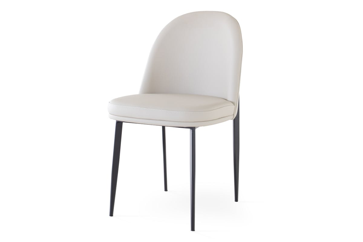 Lantine Dining Chair | Leather | Natural-3