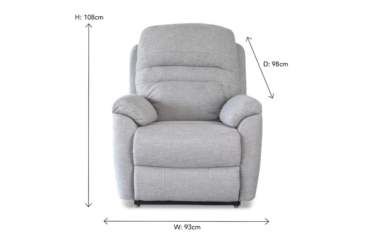 Latie Lift and Rise Chair | Grey-2