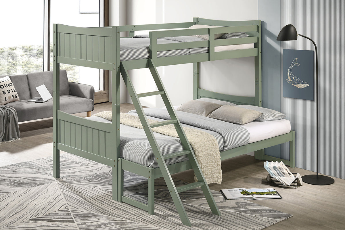 Laurel Triple Sleeper Bunk Bed | Green