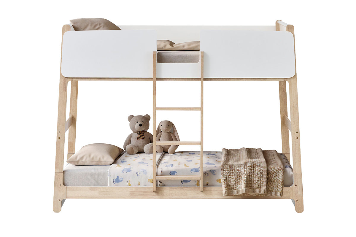 Bear Bunk Bed | White-2
