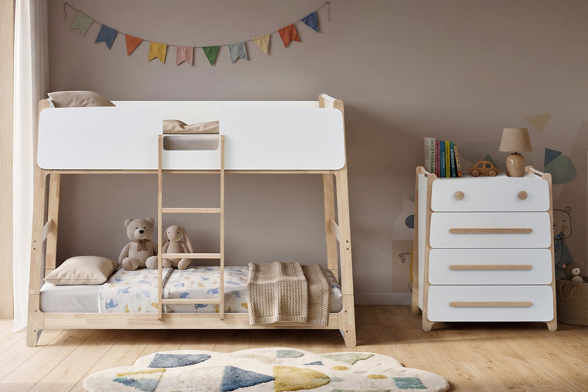 Bear Bunk Bed | White-4