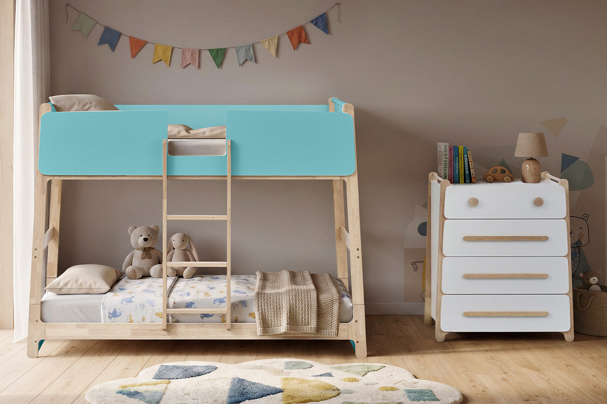 Bear Bunk Bed | Sea Blue-4