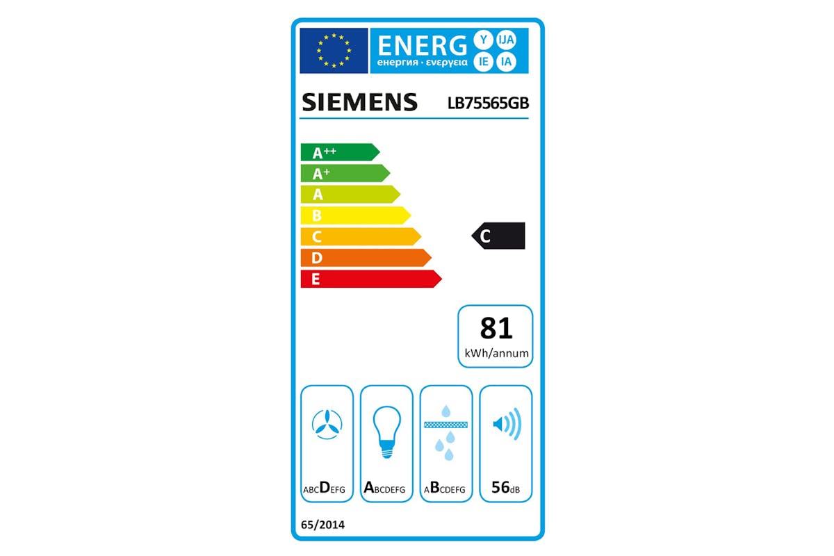 Siemens iQ300 75cm Canopy Hood | LB75565GB-2