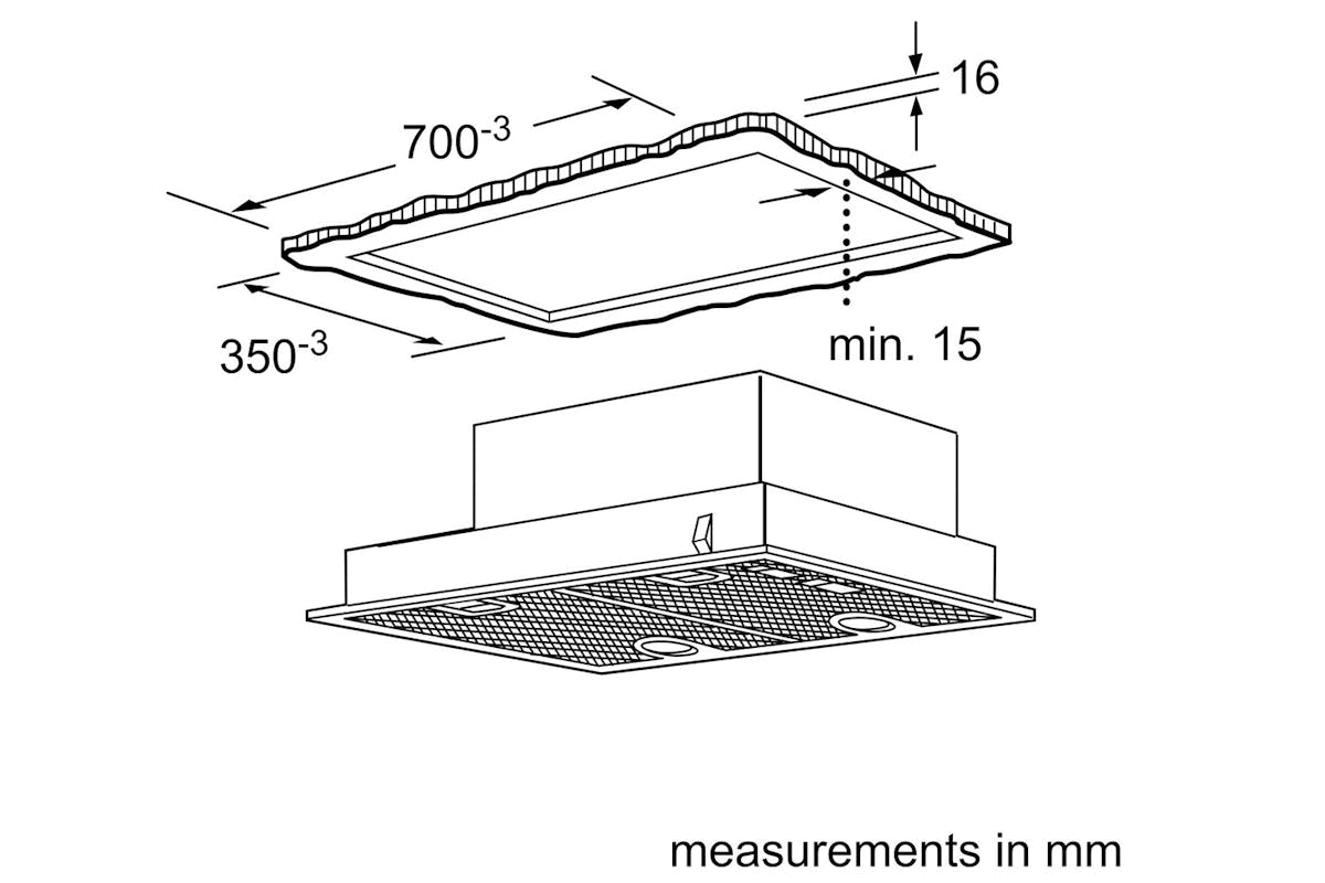 Siemens iQ300 75cm Canopy Hood | LB75565GB-3