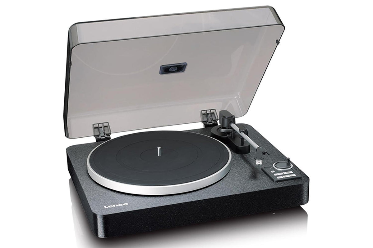 Lenco LBTA-165BK Record Player | Fully Automatic | Bluetooth | Metal Platter & Tonearm | Black-3