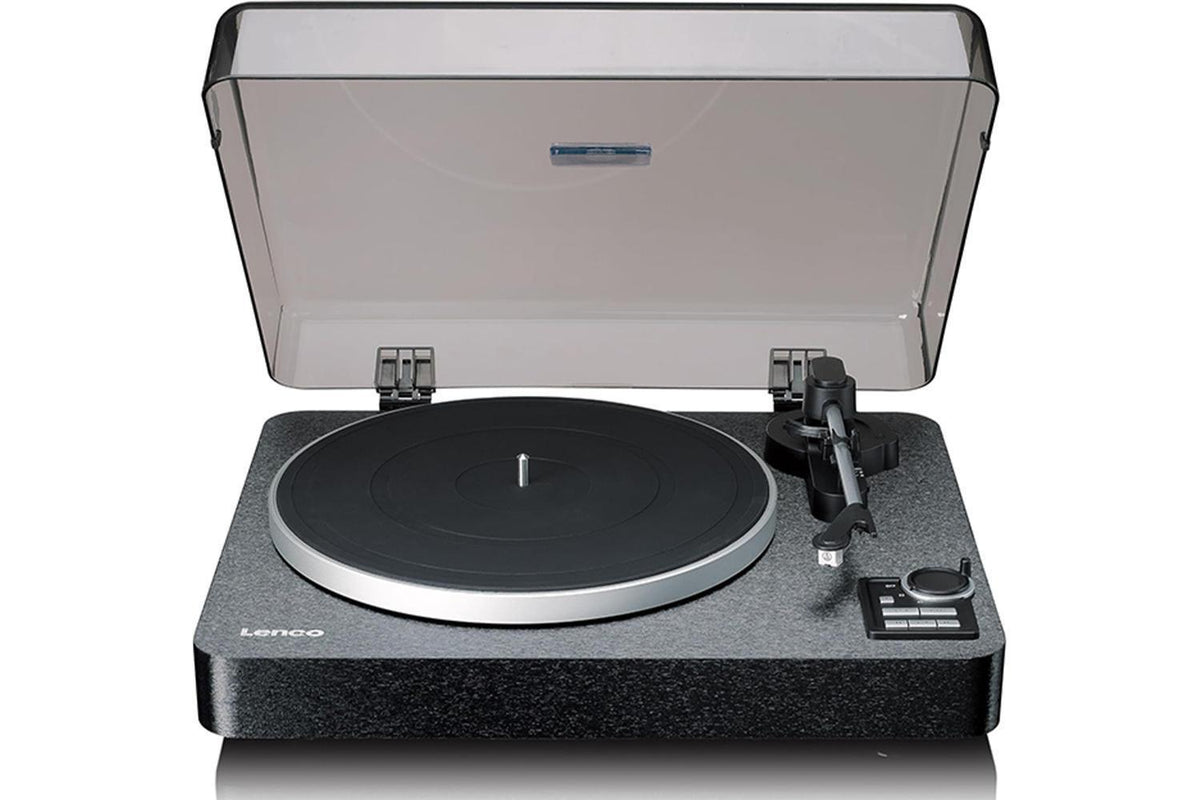 Lenco LBTA-165BK Record Player | Fully Automatic | Bluetooth | Metal Platter & Tonearm | Black-4