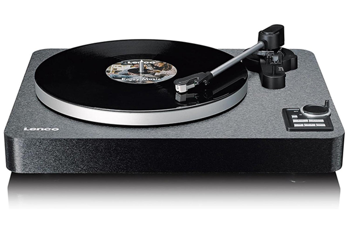 Lenco LBTA-165BK Record Player | Fully Automatic | Bluetooth | Metal Platter & Tonearm | Black-5