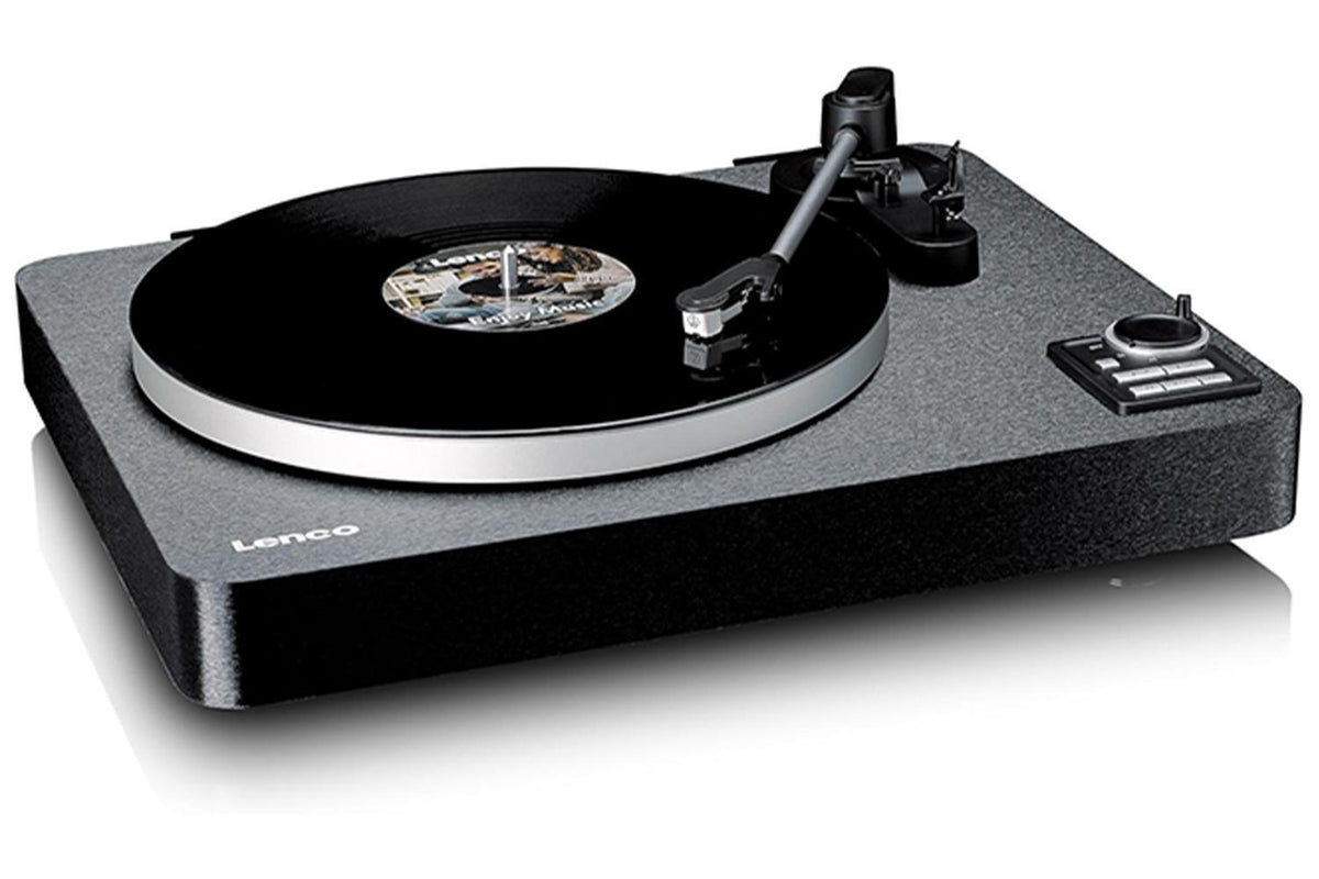 Lenco LBTA-165BK Record Player | Fully Automatic | Bluetooth | Metal Platter & Tonearm | Black-10