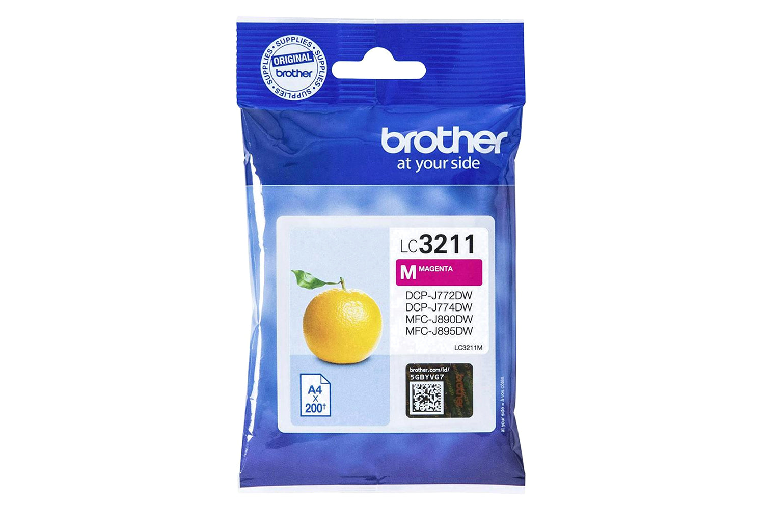 Brother LC3211M Genuine Ink Cartridge | Magenta-2