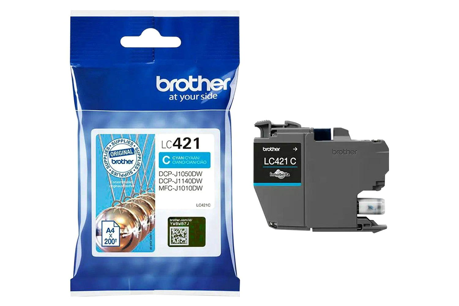 Brother LC421C Ink Cartridge | Cyan-4