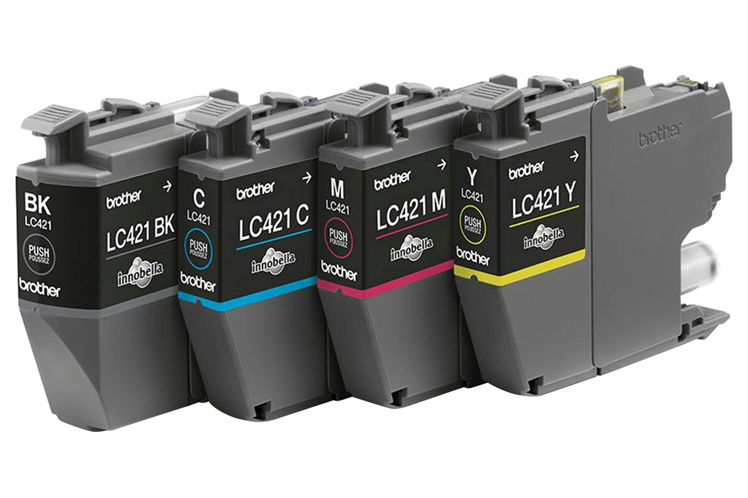 Brother LC421 Ink Cartridge | Black, Cyan, Yellow and Magenta-2