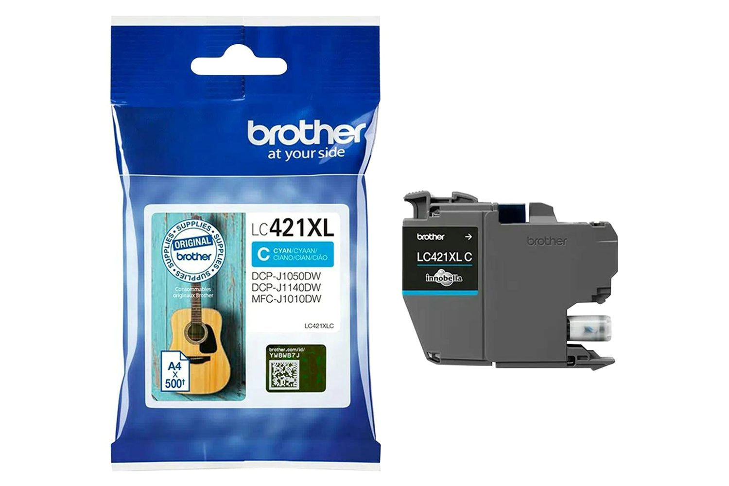 Brother LC421XLC Ink Cartridge | Cyan-4