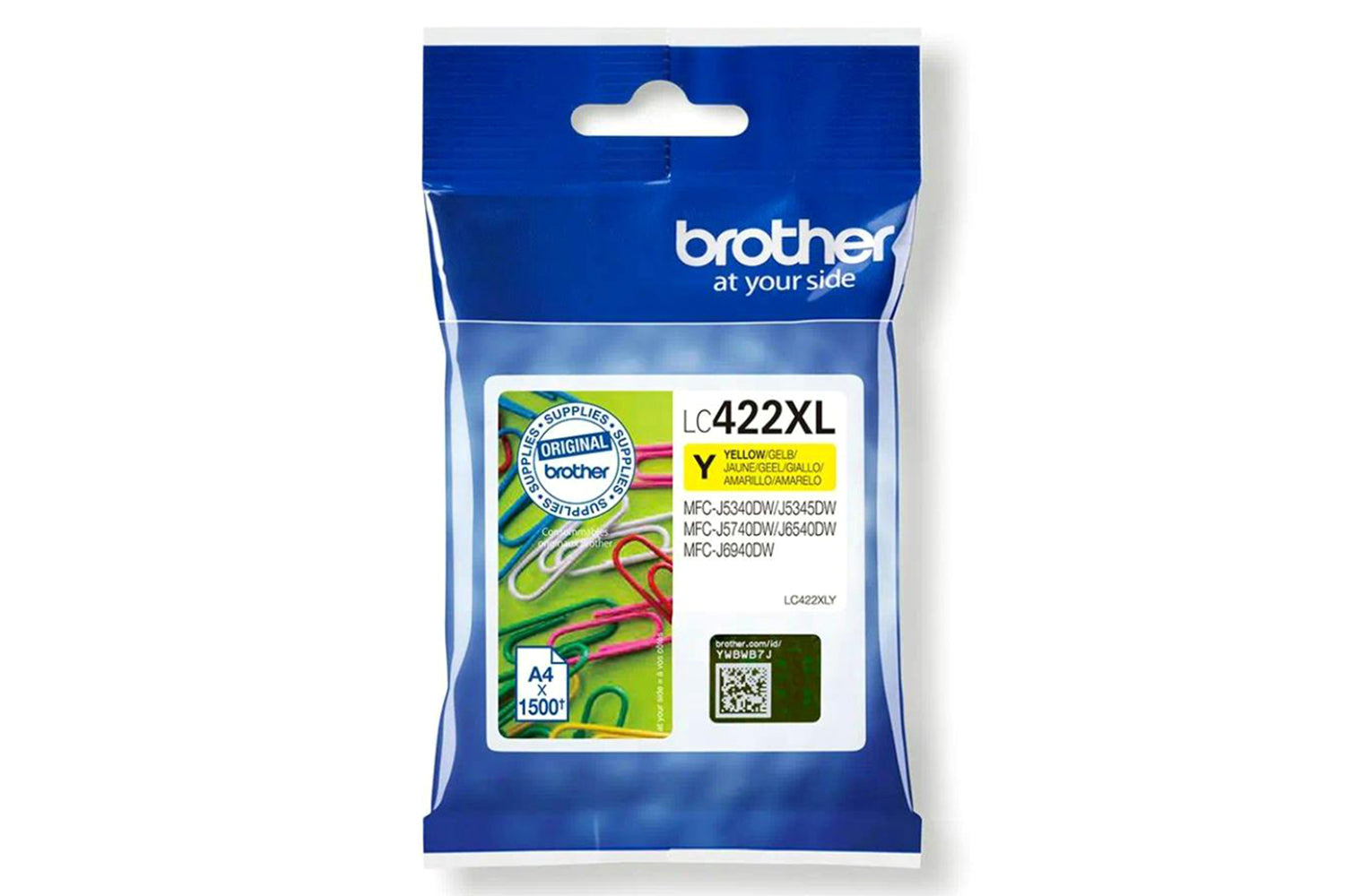 Brother LC422XLY Ink Cartridge | Yellow