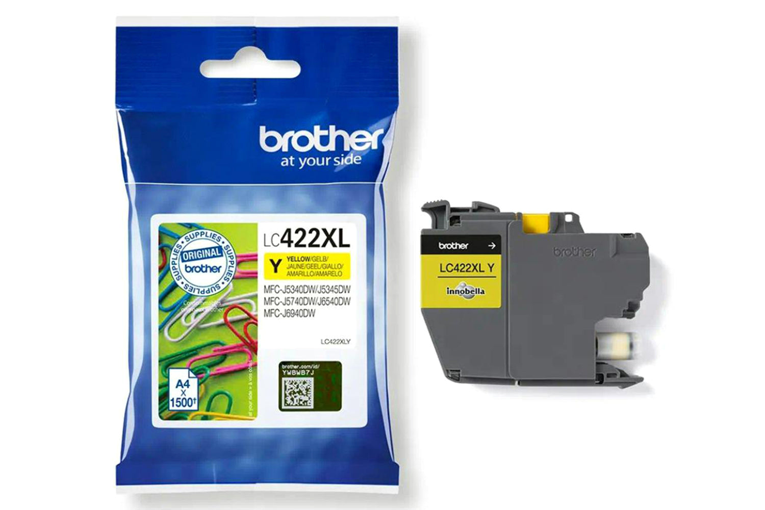 Brother LC422XLY Ink Cartridge | Yellow-4