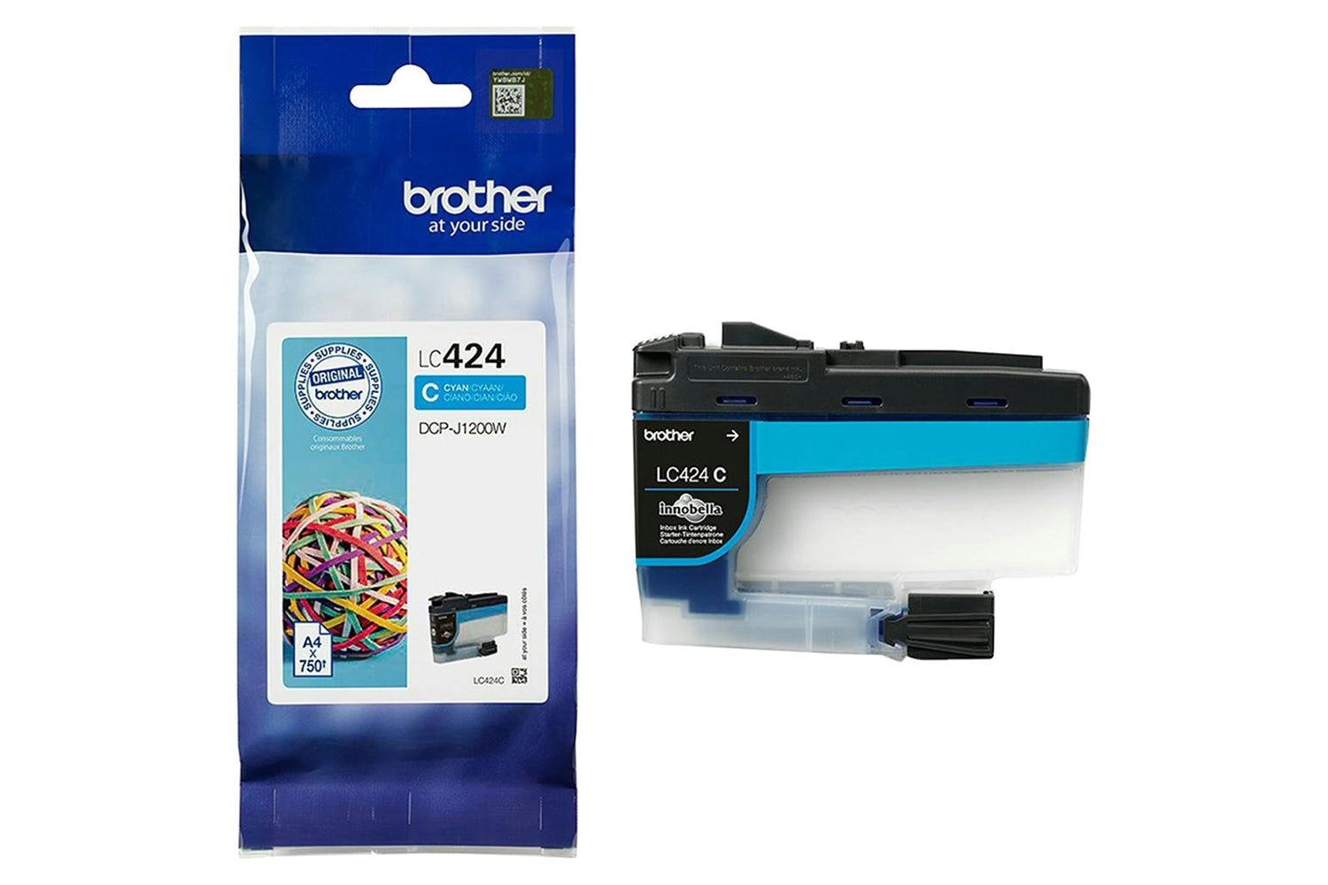Brother LC424C Ink Cartridge | Cyan-3