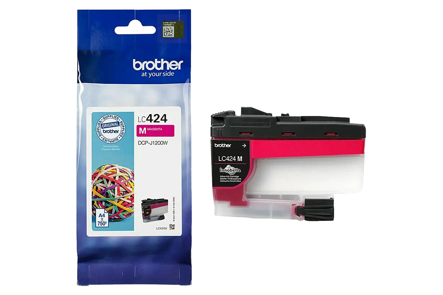 Brother LC424M Ink Cartridge | Magenta-3