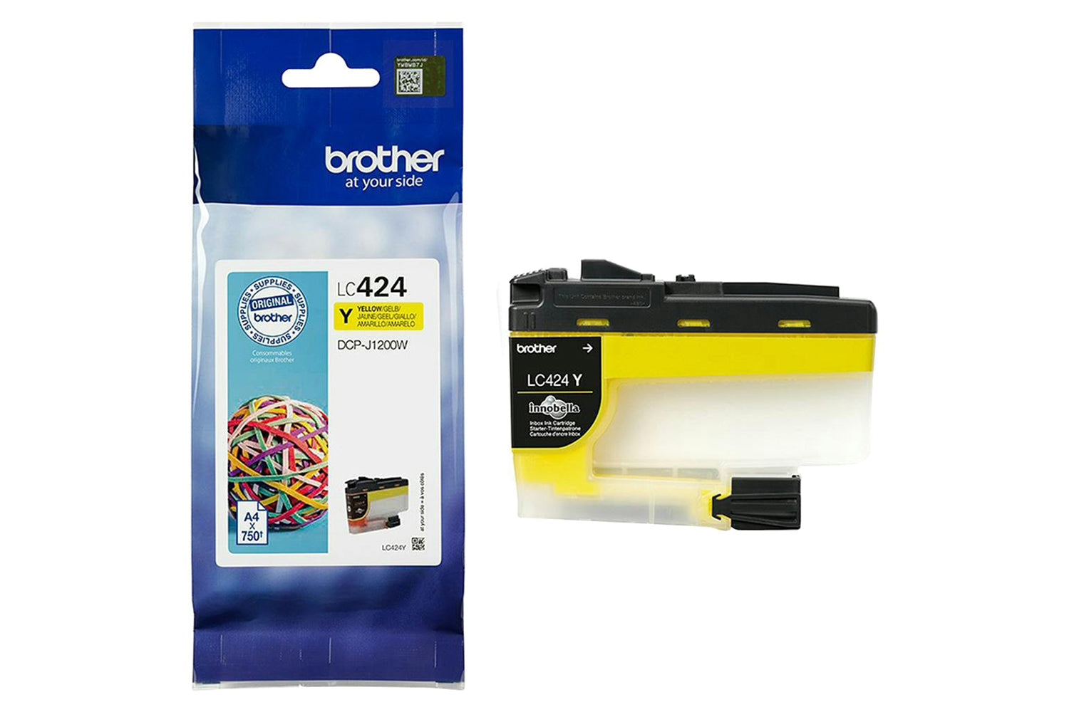 Brother LC424Y Ink Cartridge | Yellow-3
