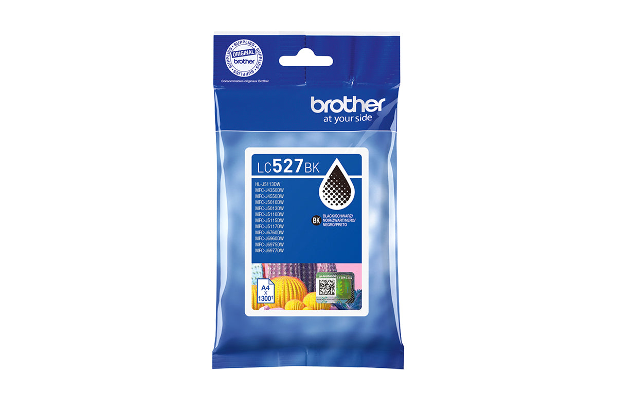 Brother LC527BK Genuine Ink Cartridge | Black